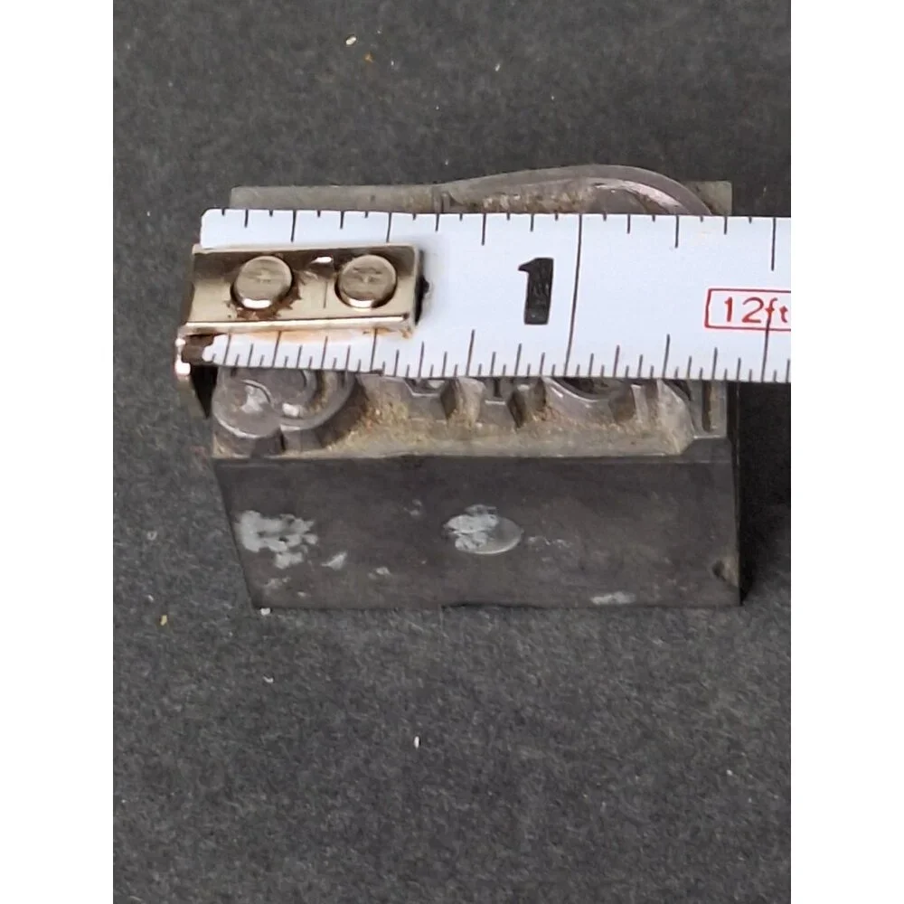 Vintage Letterpress Printing Block Old school Phone - Picture 3 of 6